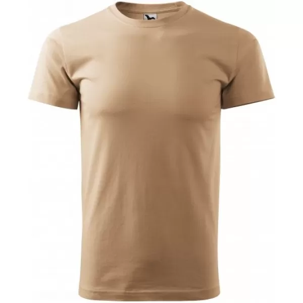  Muška majica kratkih rukava MALFINI HEAVY NEW 137 PJESKOVITA 