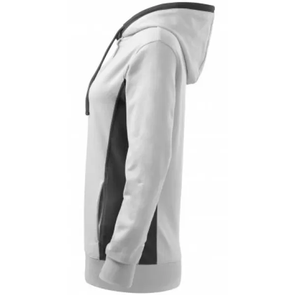  Ženski sweatshirt MALFINI KANGAROO 408 BIJELA 