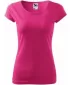 Ženska majica kratkih rukava MALFINI PURE 122 MAGENTA