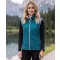 Ženski softshell prsluk MALFINI VISION 516 TAMNO TIRKIZNA