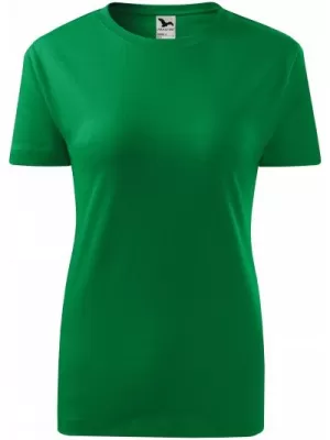 Ženska majica kratkih rukava MALFINI CLASSIC NEW 133 SREDNJE ZELENA