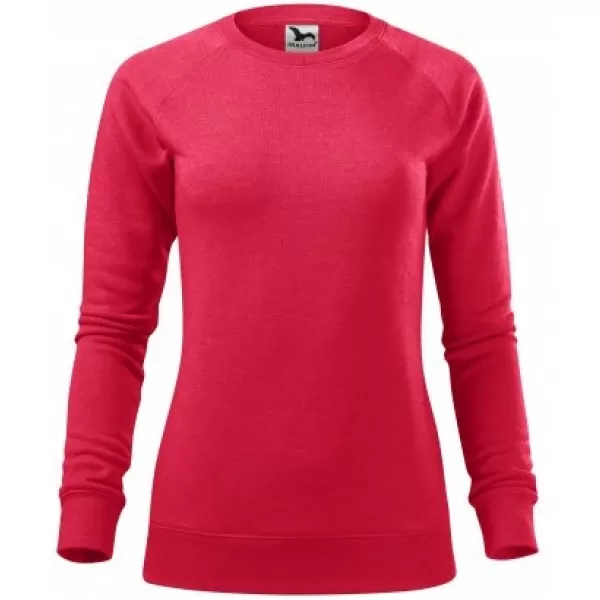 Ženski sweatshirt MALFINI MERGER 416 CRVENO ISTICANJE 