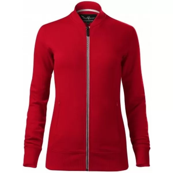  Ženski sweatshirt MALFINI PREMIUM BOMBER 454 CRVENA FORMULA 