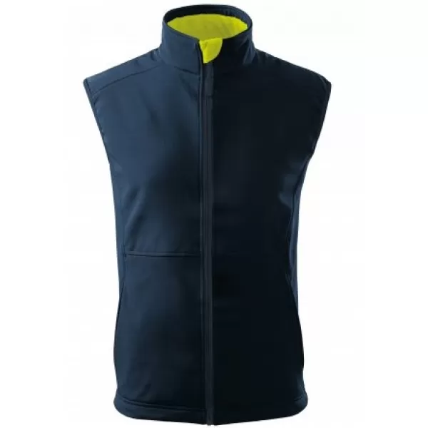  Muški softshell prsluk MALFINI VISION 517 TAMNOPLAVA 
