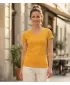 Ženska majica kratkih rukava ALTISPORT LUKENA LTSS701 ŽUTA BOJA