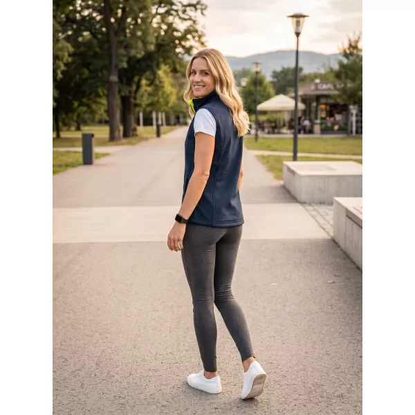  Ženski softshell prsluk MALFINI 516 VISION TAMNOPLAVA 