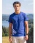 Muška majica kratkih rukava ALTISPORT ALM013129 KRALJEVSKI PLAVA