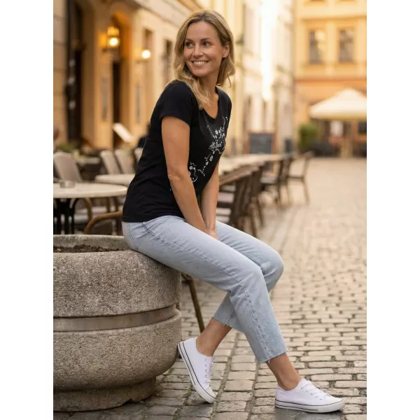  Dámské triko ALTISPORT CARRYOVER ALW009F61 NÁMOŘNÍ MODRÁ 