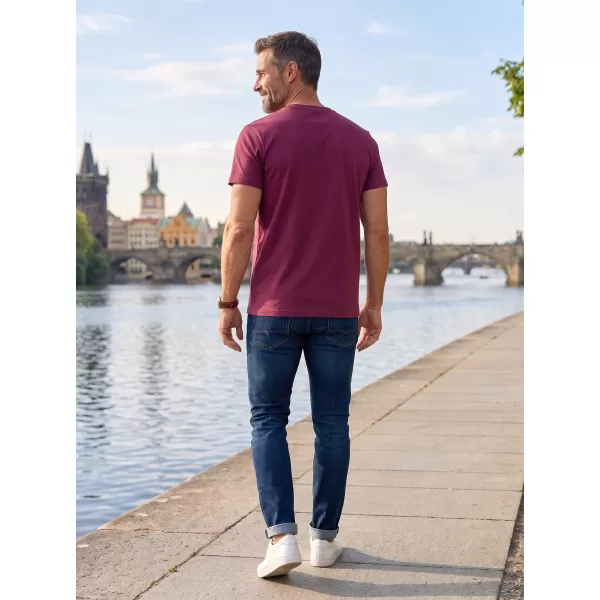  Muška majica kratkih rukava ALTISPORT ALM013129 FUKSIJA 