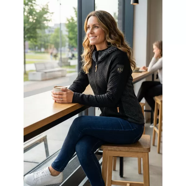  Ženski sweatshirt TORSTAI TROMSSA CRNA 