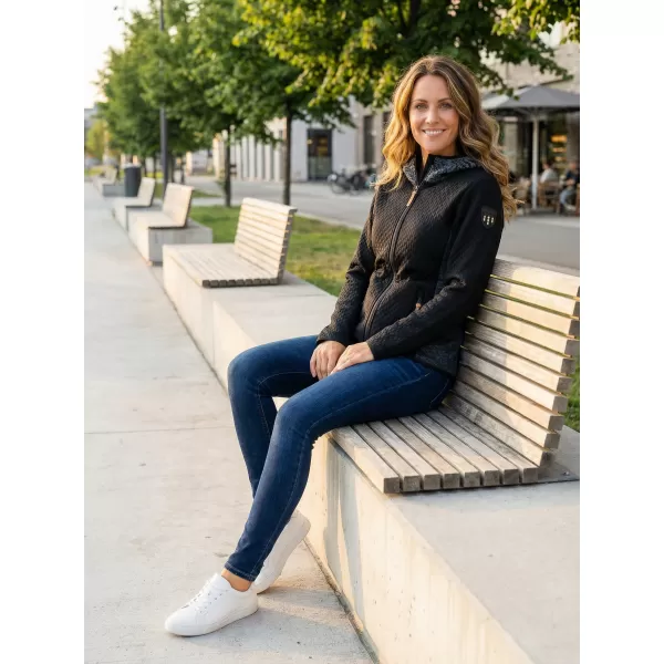  Ženski sweatshirt TORSTAI TROMSSA CRNA 