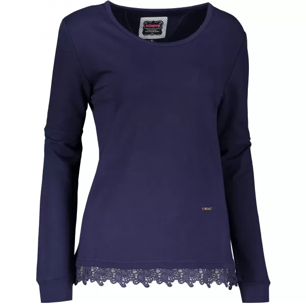  Ženski sweatshirt KIXMI KAMEA TAMNO PLAVA 