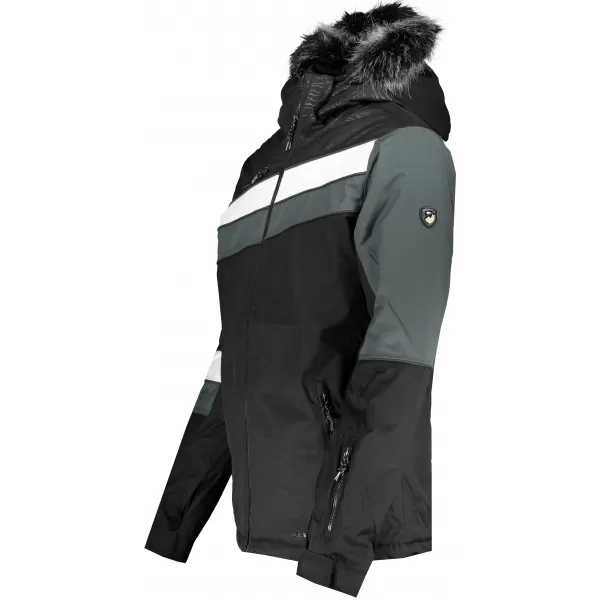  Muška skijaška jakna ALPINE PRO DOR 3 MJCS447 CRNI 
