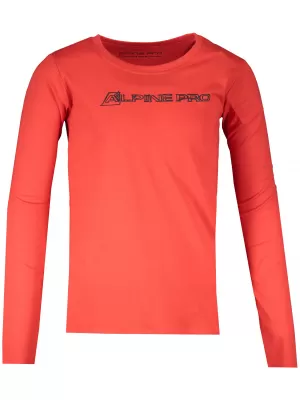 T -majica ALPINE PRO BERMO KTSS290 CRVENI