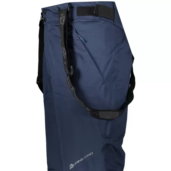  Muške skijaške hlače ALPINE PRO SANGO 8 MPAS477 TAMNOPLAV 