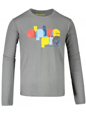 T -majica ALPINE PRO TEOFILO 9 KTSS270 SIVA