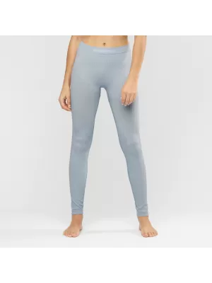 Ženske termo hlače SALOMON PRIMO WARM TIGHT SEAMLESS LC1378200 KENTUCKY PLAVA