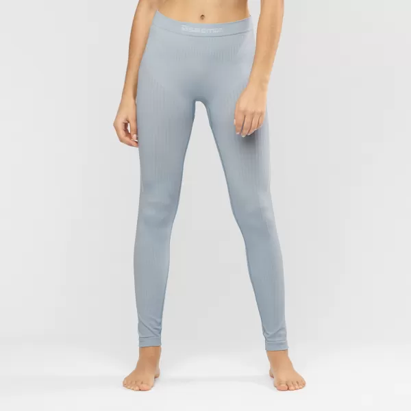  Ženske termo hlače SALOMON PRIMO WARM TIGHT SEAMLESS LC1378200 KENTUCKY PLAVA 