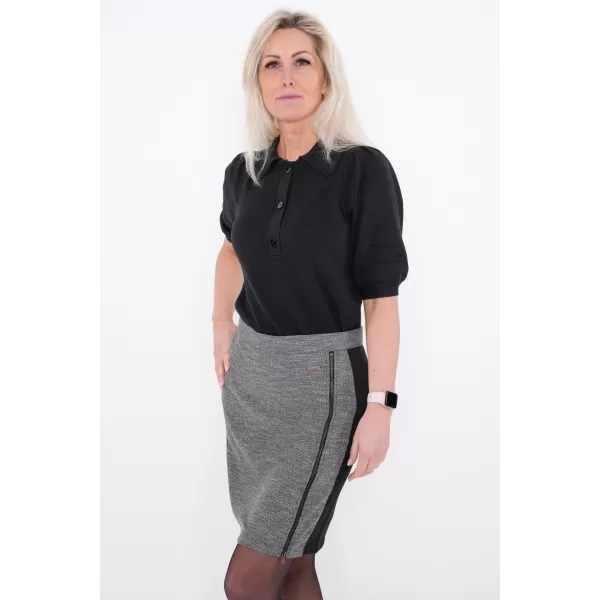  Ženska suknja KIXMI KERYN TAMNO SIVA 