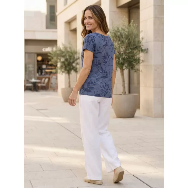  Ženska majica kratkih rukava KIXMI KAILA PLAVA 