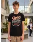 Majica za dječake SAM 73 ARCHIE BT 543 CRNI