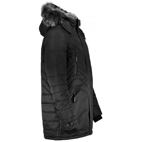  Muška zimska jakna ALPINE PRO ICYB 6 MJCS432 CRNI 
