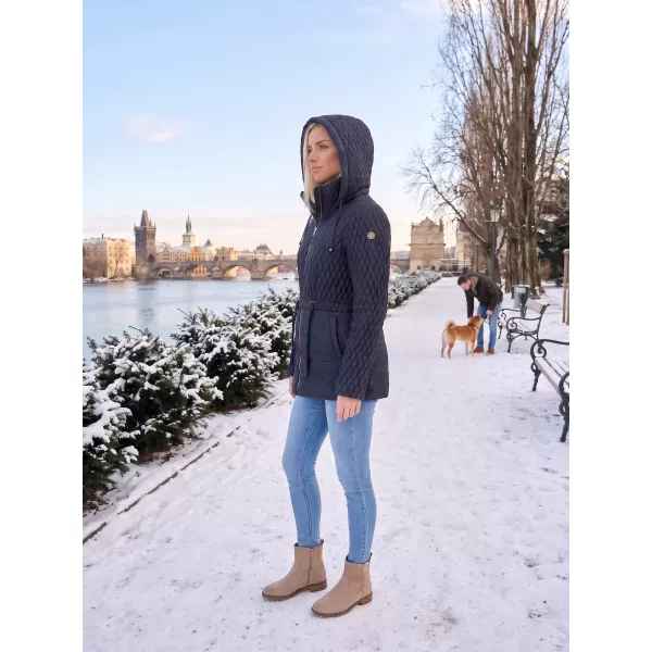  Ženska zimska jakna KIXMI KAITLYN TAMNO PLAVA 