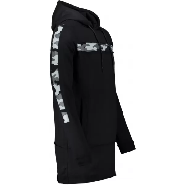  Muški produženi sweatshirt KIXMI KENNY CRNO 