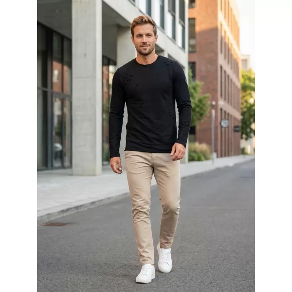  Muški sweatshirt KIXMI KARMELO CRNO 