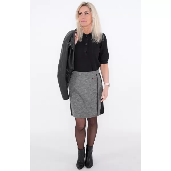  Ženska suknja KIXMI KERYN TAMNO SIVA 