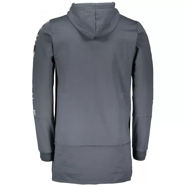  Muški produženi sweatshirt KIXMI KENDEL TAMNO SIVA 