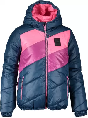 Jakna ALPINE PRO MERIKO KJCS181 PLAVA/RUŽIČASTA