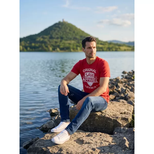  Košulja SAM 73 LIAM MT 768 CRVENI 