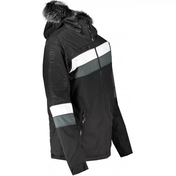  Muška skijaška jakna ALPINE PRO DOR 3 MJCS447 CRNI 