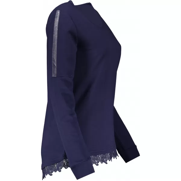  Ženski sweatshirt KIXMI KAMEA TAMNO PLAVA 