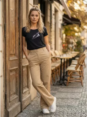 Ženska majica kratkih rukava ALTISPORT ALW030F61 MORNARSKO PLAVA