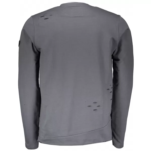  Muški sweatshirt KIXMI KARMELO TAMNO SIVA 