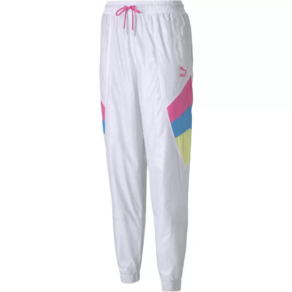  Ženske hlače PUMA TFS TRACK PANT WOVEN BIJELA 