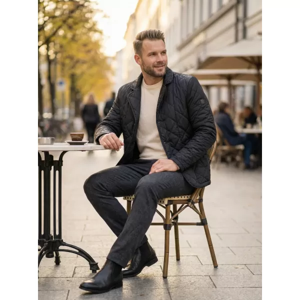  Muška jakna KIXMI KRISPEN CRNO 