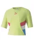 Ženski top PUMA TFS RETRO CROP TOP OŠTRO ZELENA
