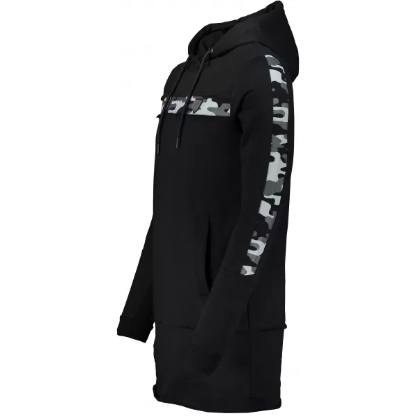  Muški produženi sweatshirt KIXMI KENNY CRNO 