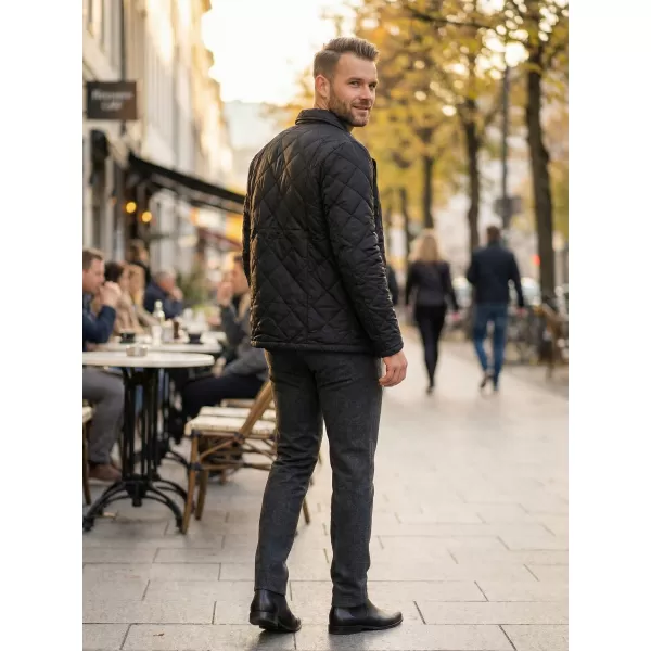  Muška jakna KIXMI KRISPEN CRNO 
