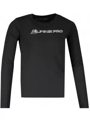 T -majica ALPINE PRO BERMO KTSS290 CRNI