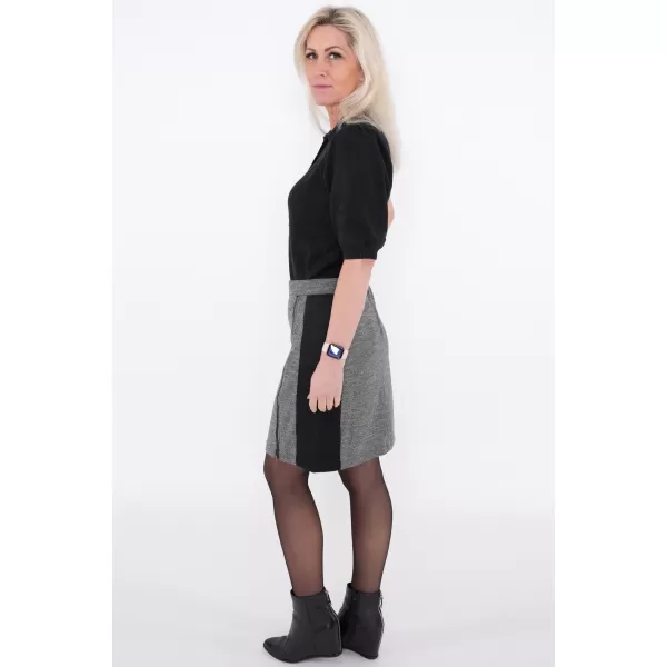 Ženska suknja KIXMI KERYN TAMNO SIVA 