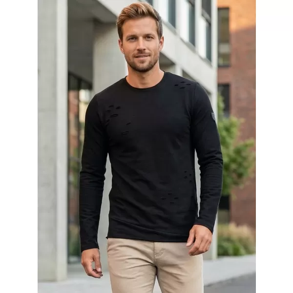  Muški sweatshirt KIXMI KARMELO CRNO 