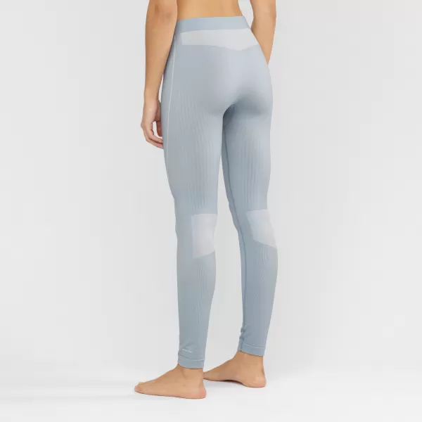  Ženske termo hlače SALOMON PRIMO WARM TIGHT SEAMLESS LC1378200 KENTUCKY PLAVA 
