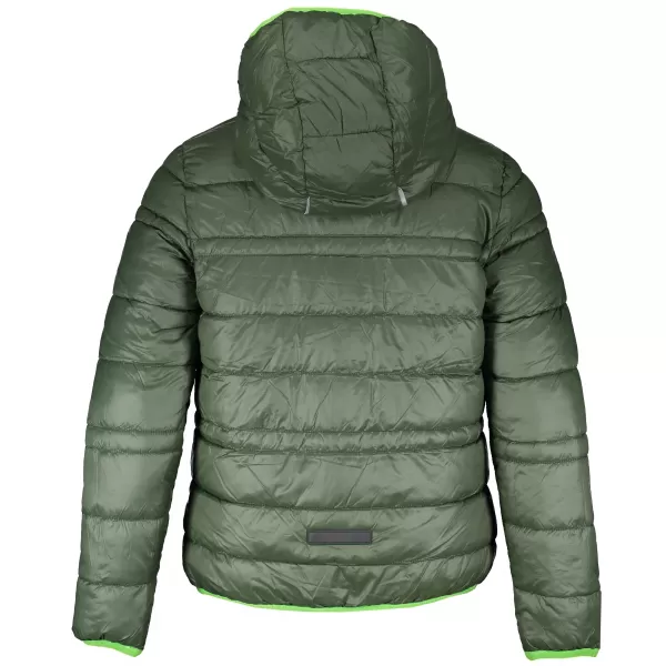  Dječja dvostruka jakna ALPINE PRO IDIKO KJCS182 ZELENA 