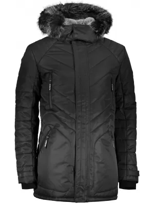 Muška zimska jakna ALPINE PRO ICYB 6 MJCS432 CRNI