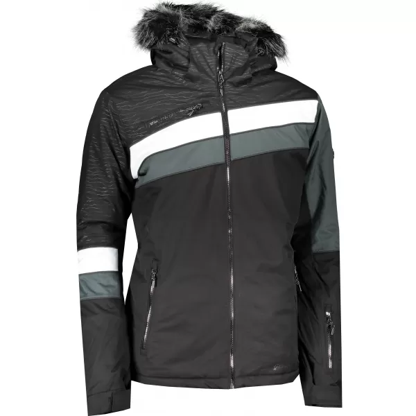  Muška skijaška jakna ALPINE PRO DOR 3 MJCS447 CRNI 