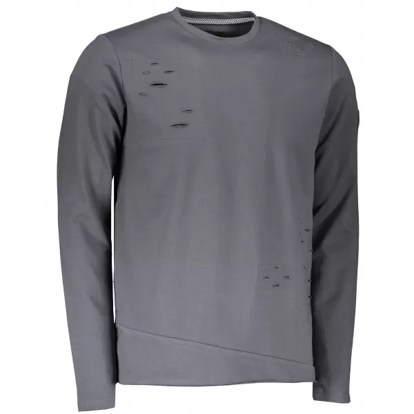  Muški sweatshirt KIXMI KARMELO TAMNO SIVA 